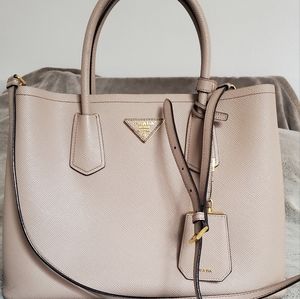 Authentic Prada double bag